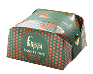 Filippi - Panettone Arancia candita senza uvetta Glassato